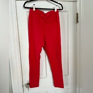 NWOT! Cherry red Leggings by Stoic 🍒